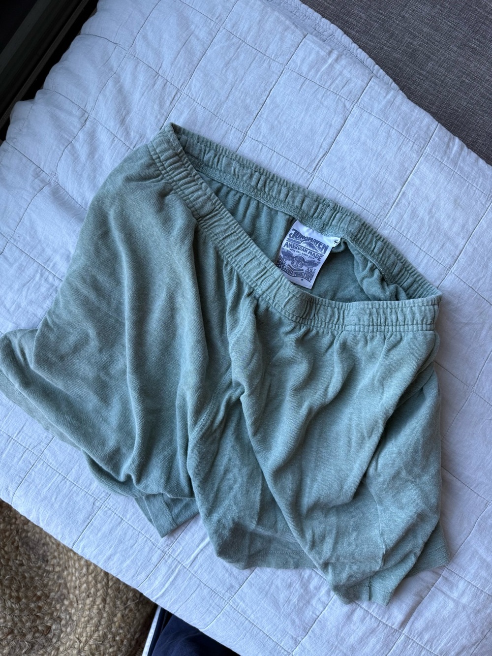 Jungmaven Sun Shorts in Clay Greeb
